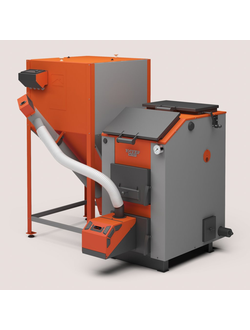 Отопительный котел Куппер ЭКСПЕРТ-30 с горелкой пеллетной факельной Комфорт-42