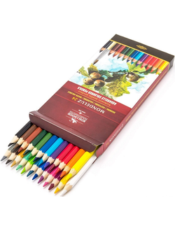 Набор акварельных карандашей KOH-I-NOOR MONDELUZ 3718/24 (24 цвета)