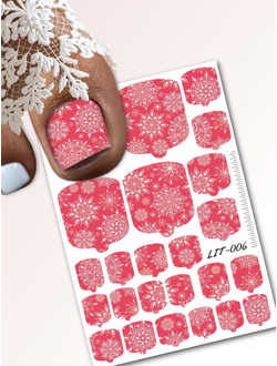 Мини пленки для педикюра LIT-006