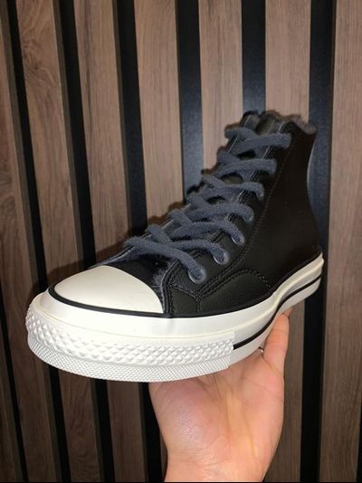 Кеды Converse Chuck 70 черные зимние с мехом