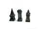 Cemetery plinths (painted)