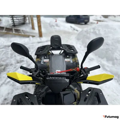 Квадроцикл MOTAX Grizlik Super Lux 125cc (2024) Желтый камуфляж