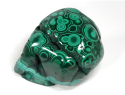 Малахит, полировка, Конго (62*45*40 мм, 226 г) №29779