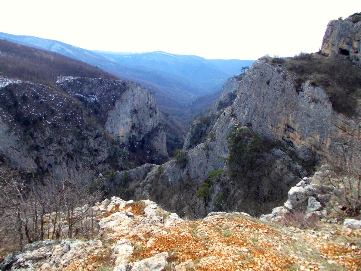 Большой каньон Крыма с г. Бойка