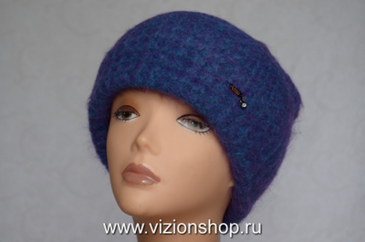 Vizio Визио шапка италия 6547 синяя фото