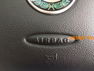 Восстановление внешнего вида (крышки) подушки безопасности водителя Skoda Oktavia Tour