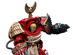 Терминатор Кровавых Ангелов (Warhammer 40k) - КОЛЛЕКЦИОННАЯ ФИГУРКА 1/18 Blood Angels Assault Terminators Sergeant Santoro (JT5505) - JOYTOY
