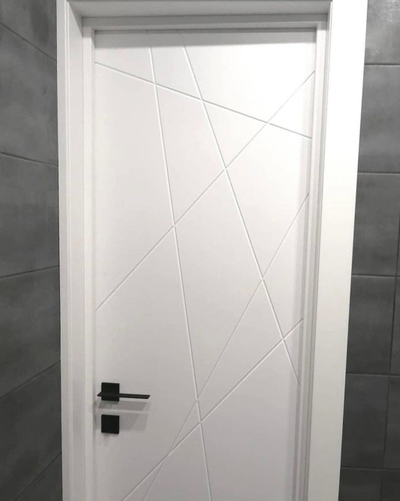 РИФ/ SOFT TOUCH. БЕЛЫЙ. ПОЛОТНО ГЛУХОЕ (ГЛУБОКАЯ ФРЕЗЕРОВКА)