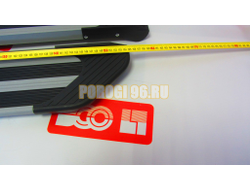 Пороги подножки "Classik Black" 1550 мм для Jeep GRAND CHEROKEE 2013-2022