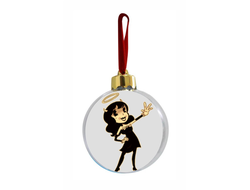 Шар елочный Бенди и Чернильная машина №11