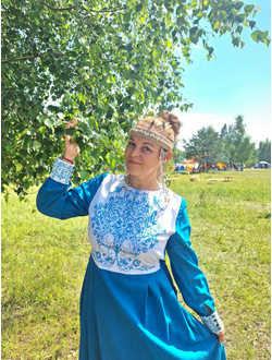 "Древо времени" из конопли, со шнуровкой