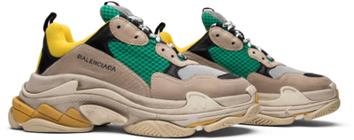 Balenciaga Triple S Trainer Yellow Green