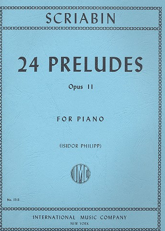 Scriabin 24 Preludes for Piano