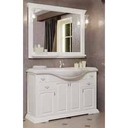 Мебель для ванной Opadiris Риспекто 120 белый матовый