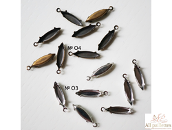 Оправа для кристалла 15х4 мм