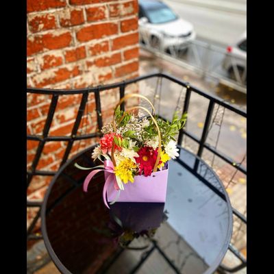 Сумочка с цветами