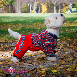 Дождевик Хаки красный