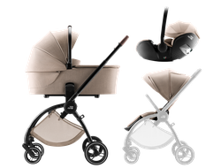 Коляска 3в1 Britax Roemer Rio Style Teak + BABY-SAFE PRO Style Teak