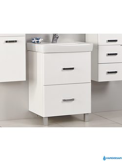 Тумба с раковиной AQUATON Америна Н 60, белая