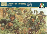 6046 Солдатики American Infantry (WWII) 1/72