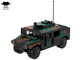 Лего бронеавтомобиль хаммер M1025 HMMWV