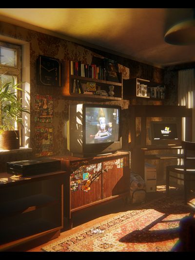 холст "Один день лета"