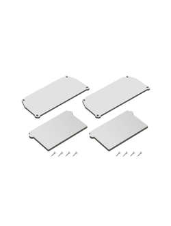 Комплект торцевых заглушек для профиля Denkirs DK5852-WH