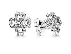 Серьги-Пусеты Пандора Лепестки Любви