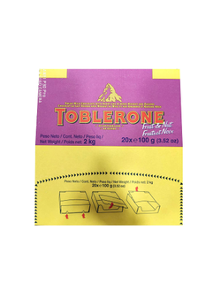 Шоколад Таблерон Фрут энд Нат 100гр (20 шт)