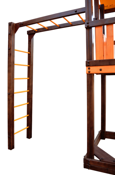 Детский уличный игровой комплекс Perfetto sport Bari 6 с качелями Паутина в Воронеже,