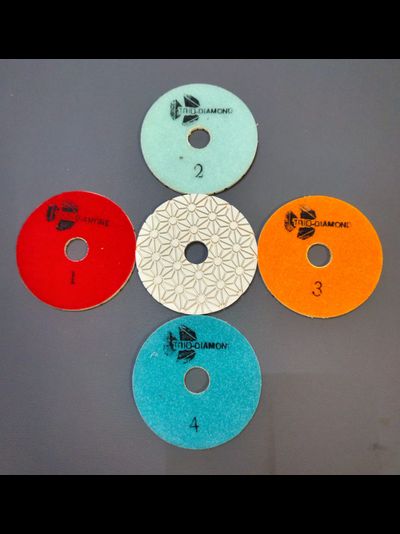 Комплект 4-шаговых АГШК Trio Diamond 100 мм - 4 штуки