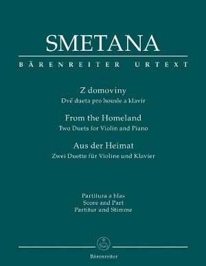 Smetana, Bedrich Aus der Heimat für Violine und Klavier