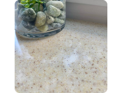 Акриловый подоконник Бежевый гранит 800х150х12 мм.