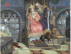 Купить картину обогреватель, репродукция Васнецова Кощей Бессмертный