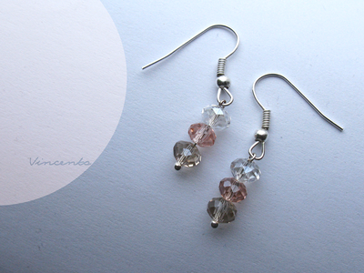 Серьги "Хрусталики"