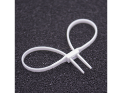 Пластиковые наручники белые 1/6 (MA1008) - DID