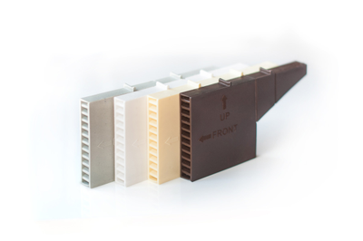 Вентиляционная коробочка VENTEK Коричневая, для кирпичной кладки