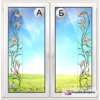 ВИТРАЖНАЯ ПЛЕНКА F-11