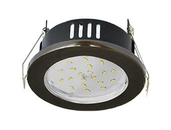 Светильник Ecola GX53-H9 IP65 Черный хром 98x55 FB5365ECB