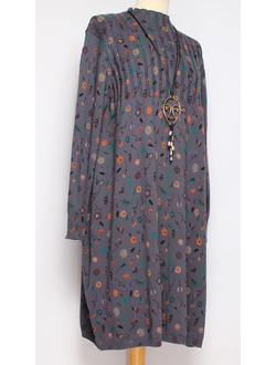 ПЛАТЬЕ БОХО хлопок "ПРОВАНС" джинс р.46-54