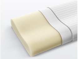 Ортопедическая подушка «Memory» 50х30х10см сатин