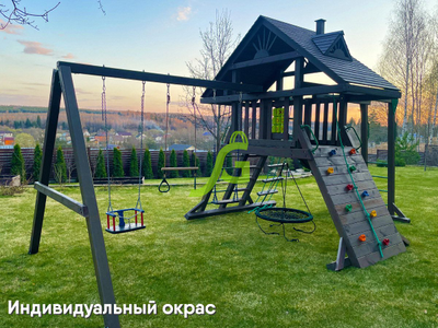 Детская площадка IgraGrad Крепость Фани с рукоходом (Дерево)