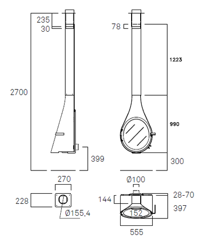 ROCAL Drop MINI стальной