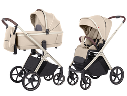 Коляска 2в1 Carrello Vector CRL-6550 Seashell Beige