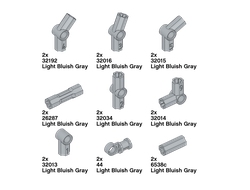 !АНАЛОГ! Special Elements for Structures Set /  Angle connectors LBG, LBG (SPEC14)