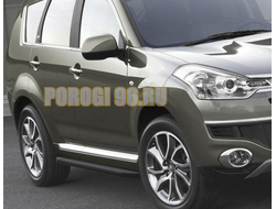 Пороги на Citroёn C-Crosser(2007-2013) Bmw-style V2