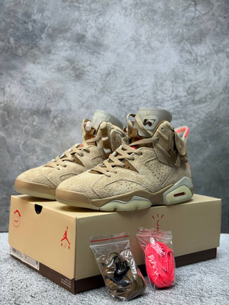 Nike Air Jordan 6 Retro Travis Scott British Khaki