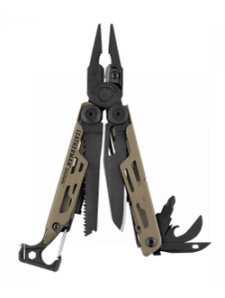 Мультитул LEATHERMAN Signal Coyote, 19 функций,  черный [832404]