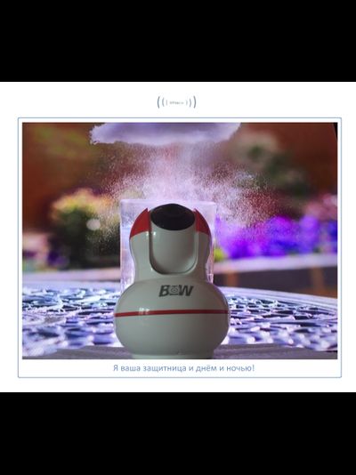 BW. Моторизированная видеокамера WiFi/LAN с DVR, HD (163Eye/Yoosee)