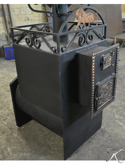 Печь банная "ДОБРЫНЯ-700" с выносной топкой.